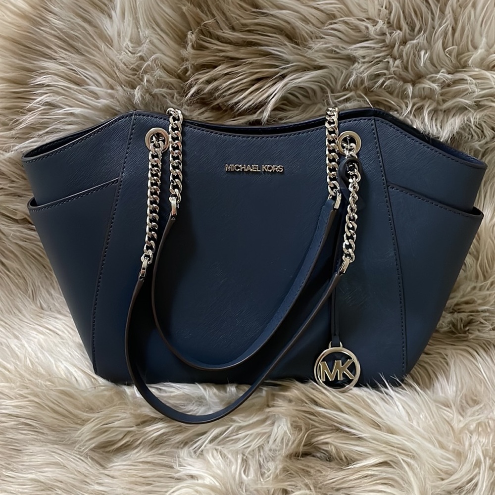 Michael Kors Purse, Navy, NWOT